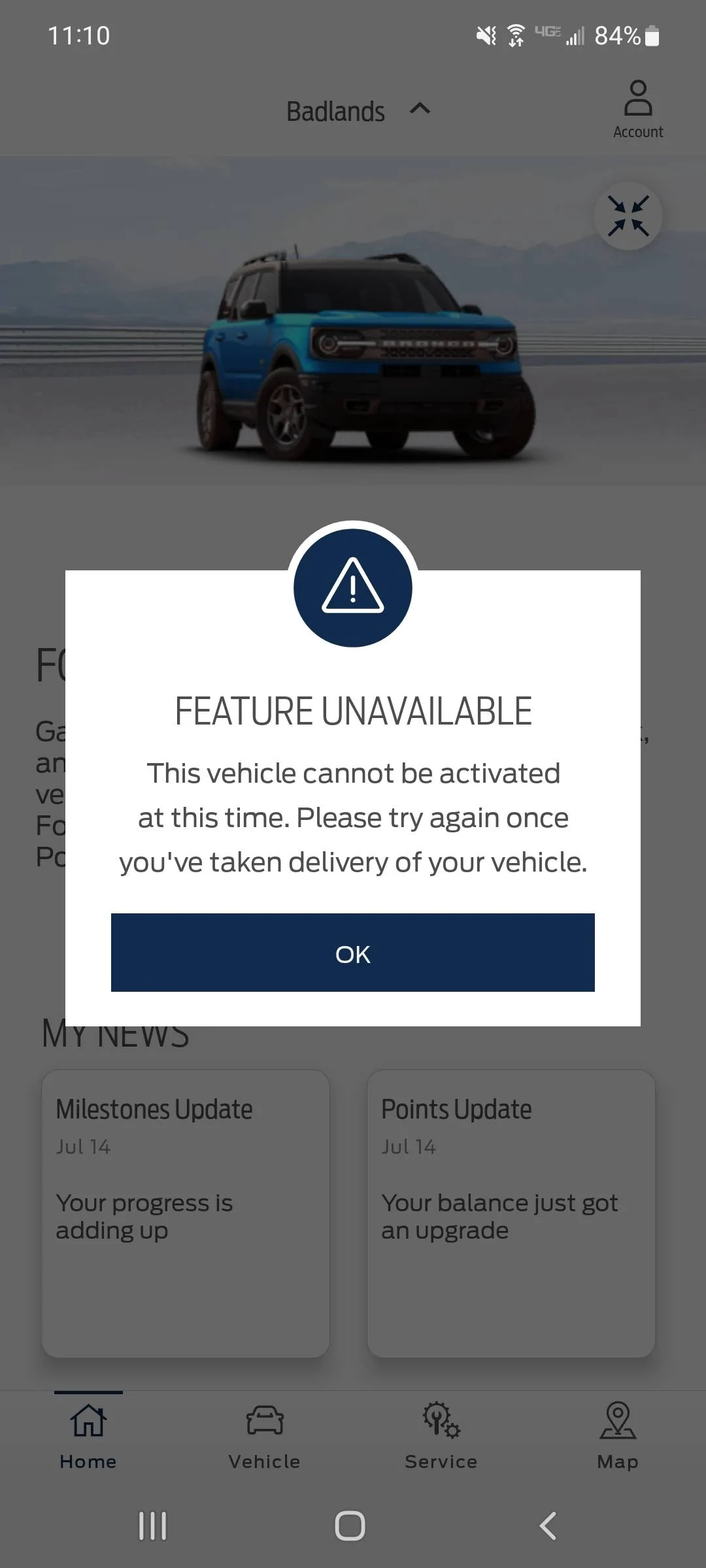 Ford Bronco Sport Waiting room Screenshot_20220903-111049_FordPass