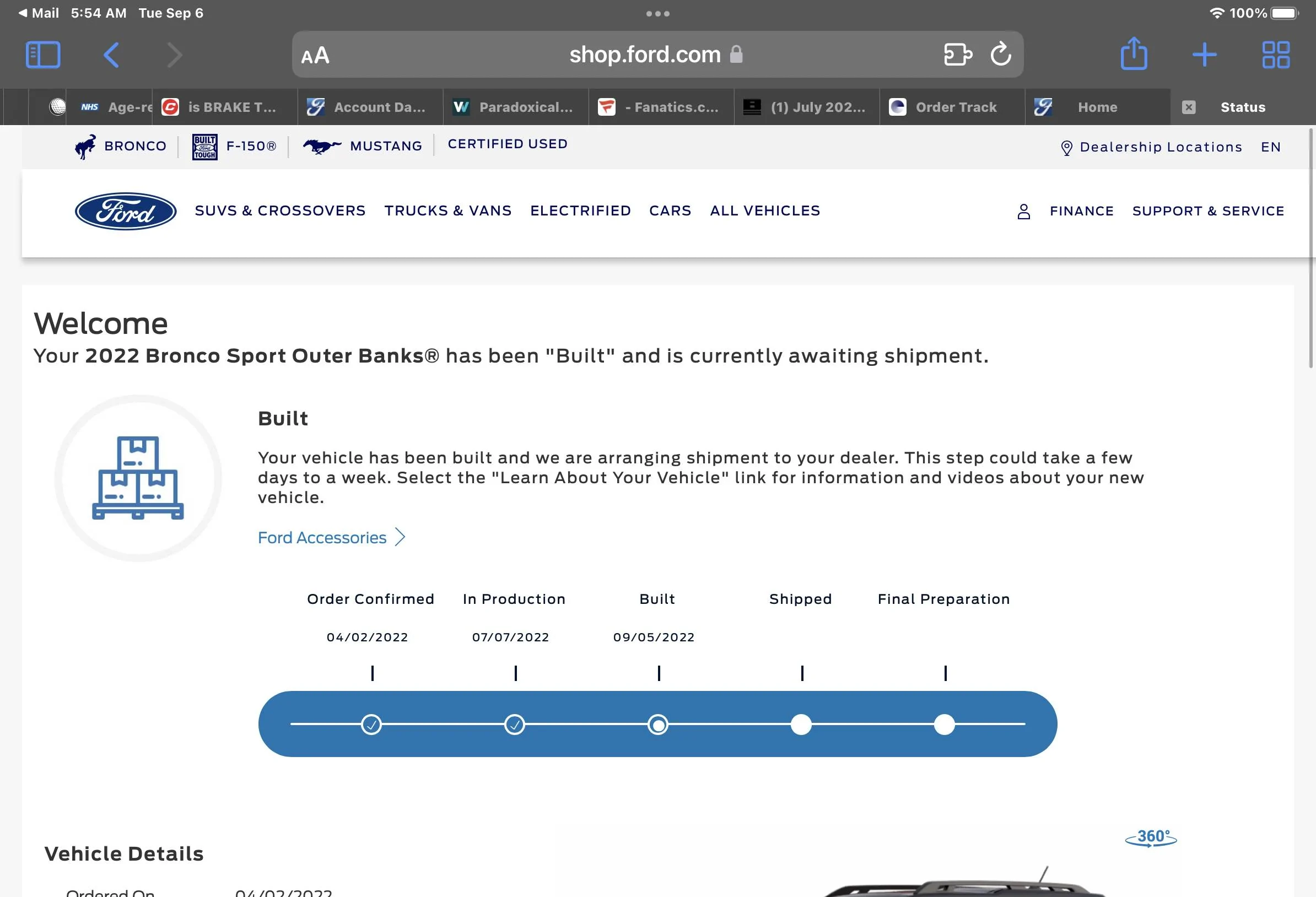 Ford Bronco Sport July 2022 Waiting Room 2CD3814D-DC3F-4683-AB03-062E7EAE30B9