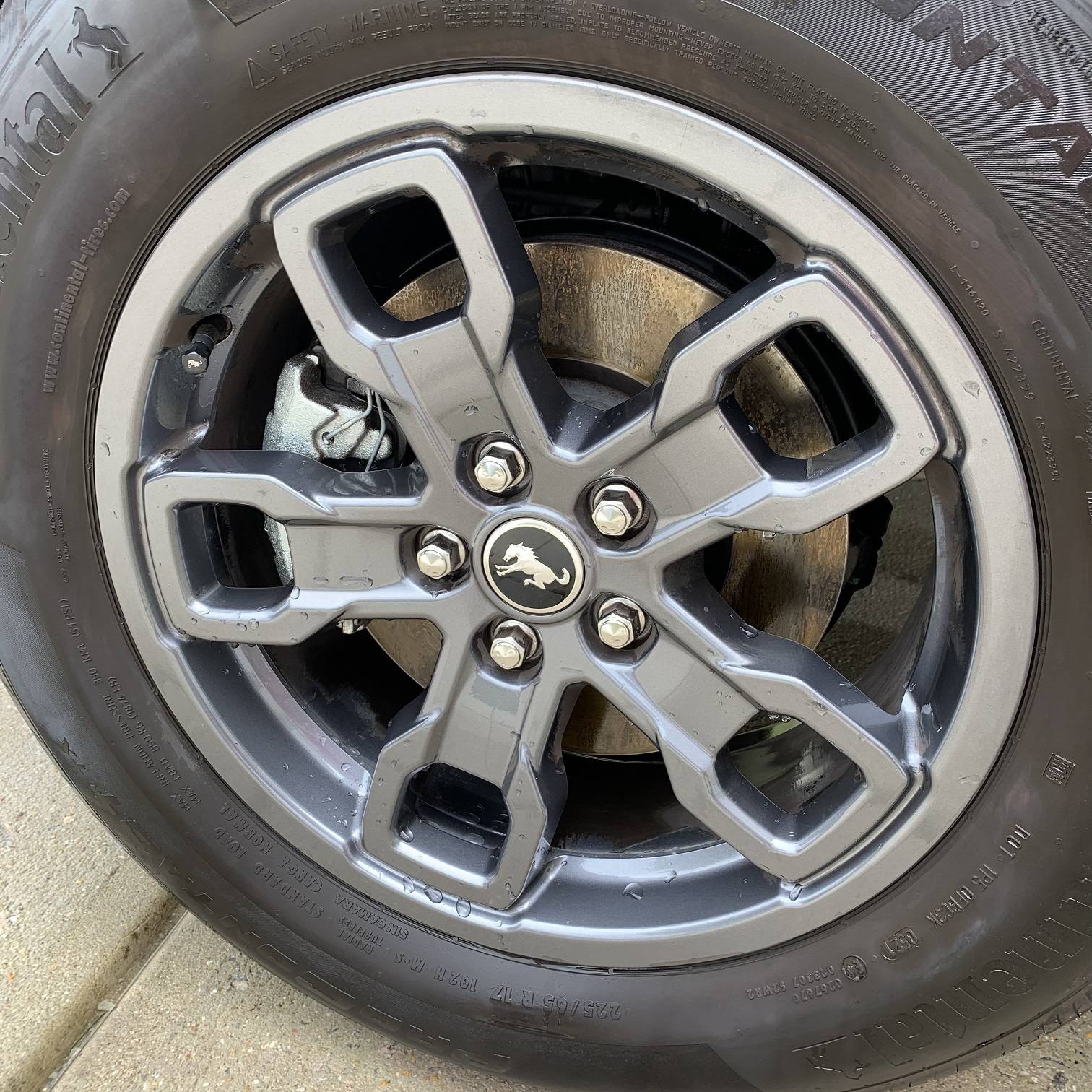 Ford Bronco Sport What did you do TO your Bronco Sport today? wheel_in_process