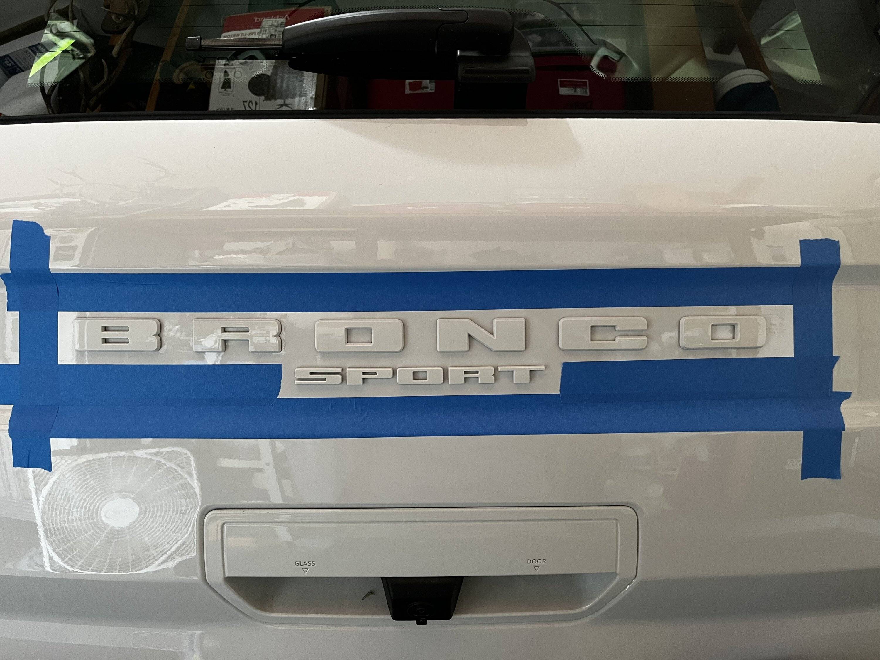 Ford Bronco Sport Installing new lettering on the tailgate of Bronco Sport - factory lettering? E00A0BEC-51C7-4AEE-A3D4-F702CE23E2FD