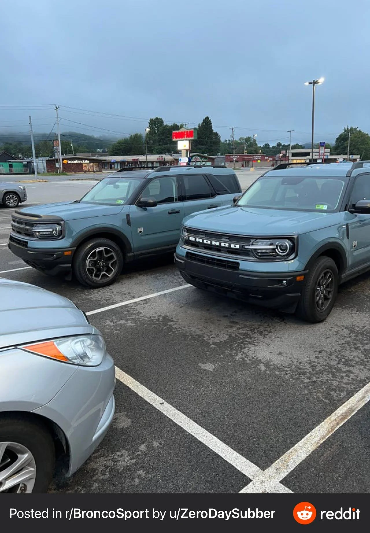 Ford Bronco Sport Do you park beside other BS at the grocery store, mall etc. ? Or is it weird? 98DE41C2-A62C-406C-9189-854D750C76A6