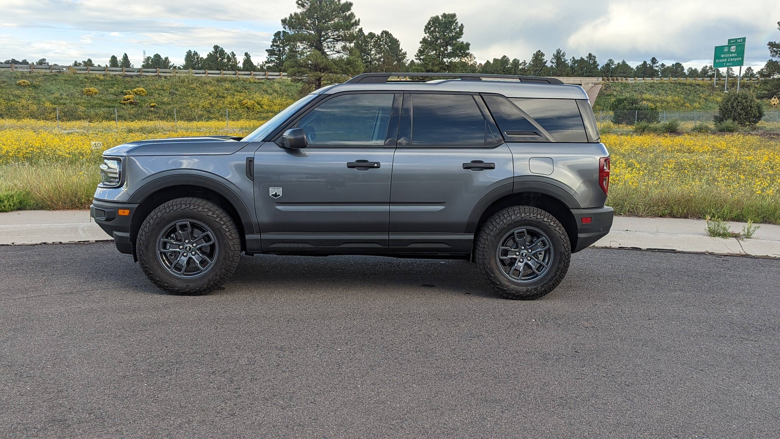 Ford Bronco Sport Installed 245/70 Ko2’s on Badlands with slight rub PXL_20220911_004859062