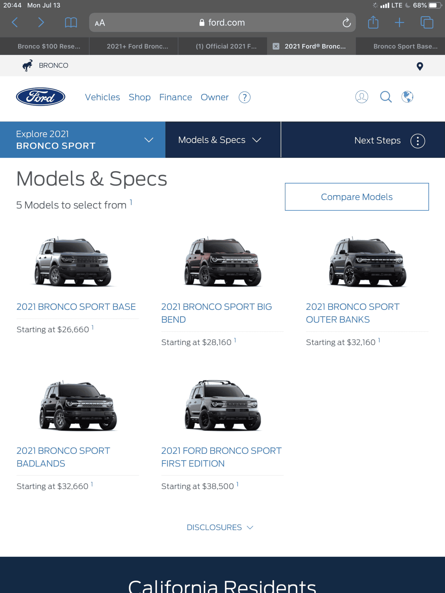 Ford Bronco Sport Bronco Sport Base Price 60206051-2A8B-4CF2-99AB-BB21A1152A56