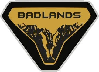 Ford Bronco Sport Spotted: 2021 Bronco Sport Badlands in Alto Blue bronco badlands logo badge emblem