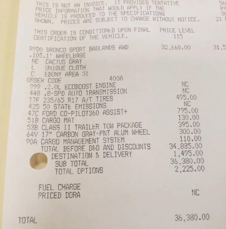 Ford Bronco Sport 2021 Bronco Sport Price List (MSRP/Dealer Invoice Pricing) - All Models, Trims, Packages, Options & Accessories D1FCF54D-6426-4B97-8614-9BDF0A90184D_1_201_a