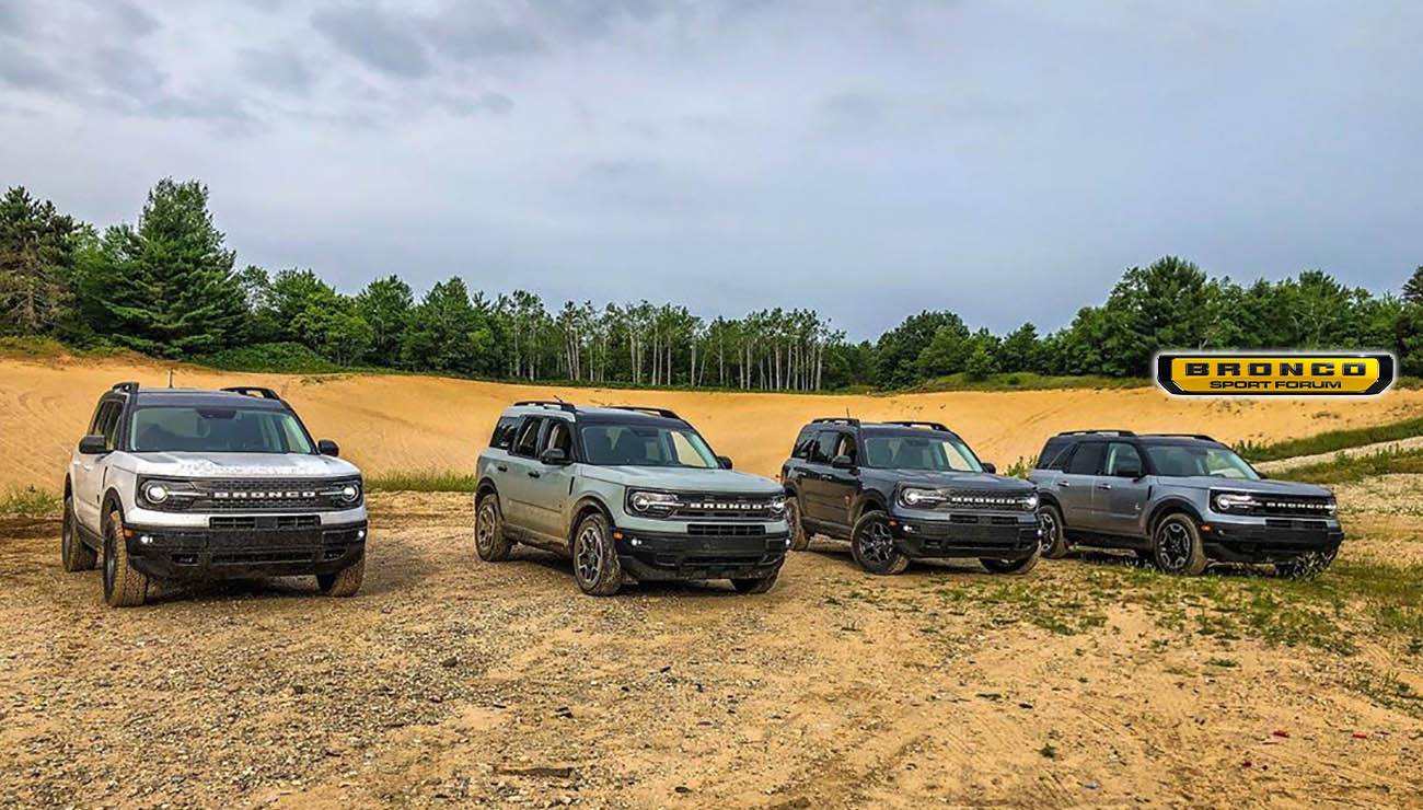 Ford Bronco Sport Official CACTUS GRAY Bronco Sport Thread 2021 Bronco Sport oxford-white cactus-gray area-51 iconic-silver