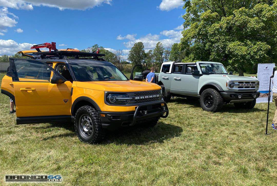 Ford Bronco Sport Bronco Sport on display at Ford Employee Roundup Event 2021 Ford Bronco Employee Roundup 118147289_751428398763362_2914995259389527792_n