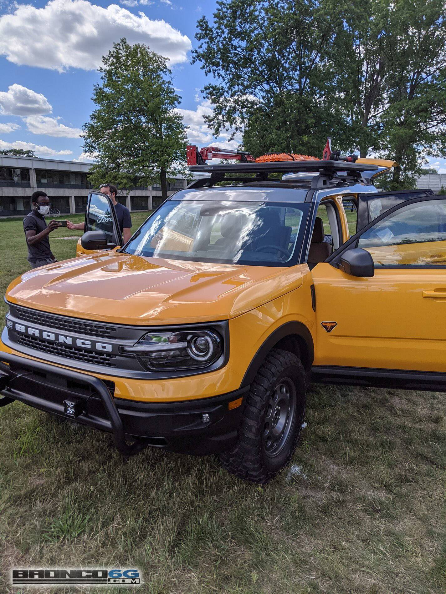 Ford Bronco Sport Bronco Sport on display at Ford Employee Roundup Event 2021 Ford Bronco Employee Roundup Event 2