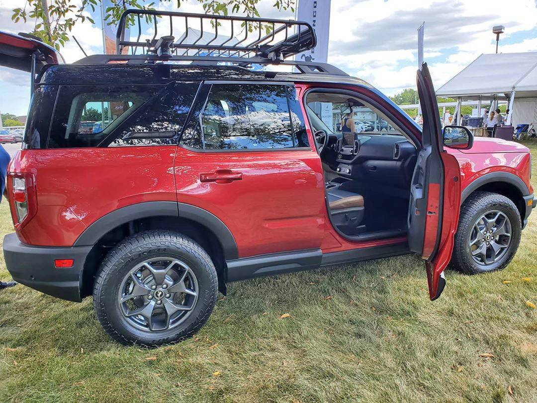 Ford Bronco Sport Official RAPID RED Bronco Sport Thread rapid red 2-21 ford bronco sport first edition interior