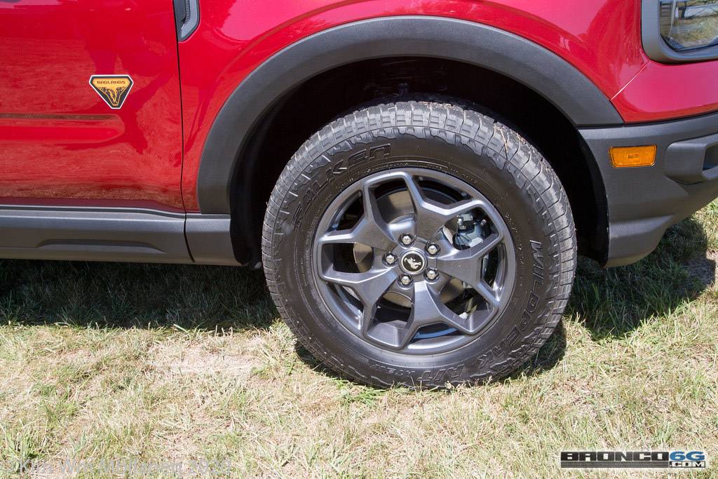 Ford Bronco Sport Bronco Sport on display at Ford Employee Roundup Event 2021 Ford Bronco Sport Rapid Red Employee Roundup Event-43