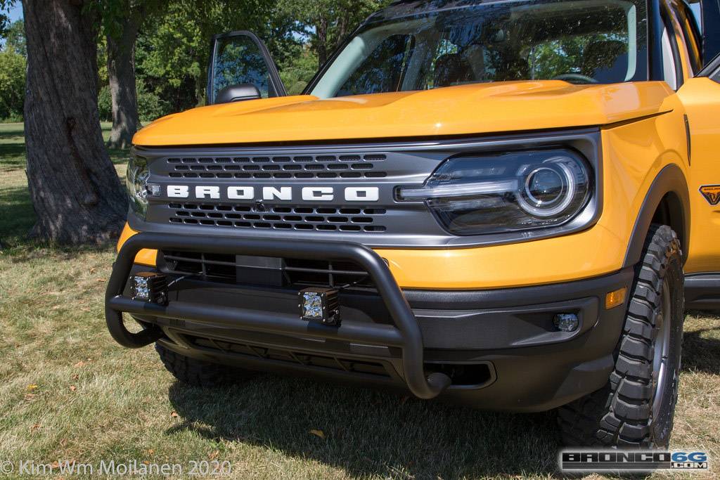 Ford Bronco Sport Bronco Sport on display at Ford Employee Roundup Event yber-orange-interior-employee-roundup-event-83-
