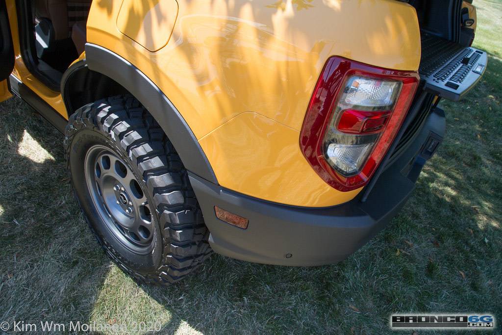 Ford Bronco Sport Bronco Sport on display at Ford Employee Roundup Event yber-orange-interior-employee-roundup-event-85-