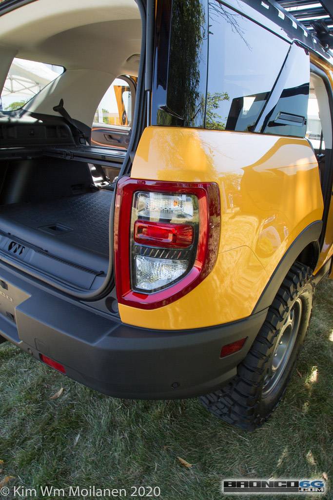 Ford Bronco Sport Bronco Sport on display at Ford Employee Roundup Event yber-orange-interior-employee-roundup-event-72-