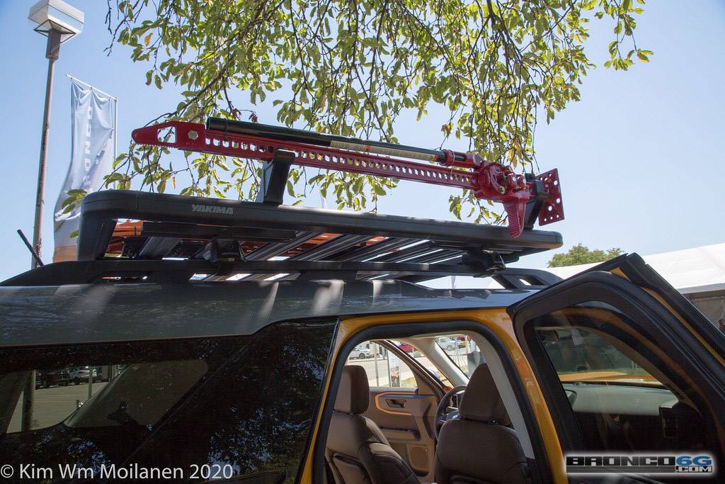 Ford Bronco Sport Bronco Sport on display at Ford Employee Roundup Event yber-orange-interior-employee-roundup-event-74-