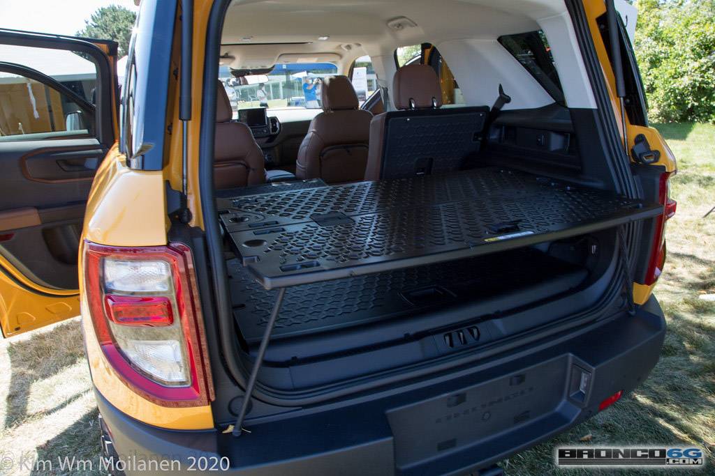 Ford Bronco Sport Bronco Sport on display at Ford Employee Roundup Event yber-orange-interior-employee-roundup-event-67-
