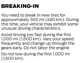 Ford Bronco Sport Granger Ford - New vehicle break in process 1598329862428