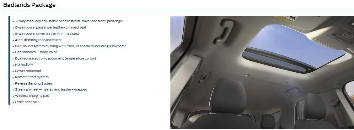 Ford Bronco Sport Overlanding People Badlands Packag