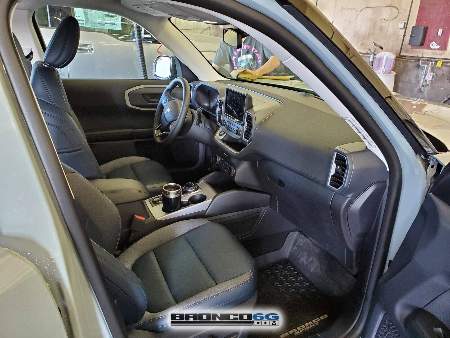 Ford Bronco Sport Good Look at Cactus Gray + Navy Pier Outer Banks navy-pier-interior-cactus-gray-bronco-sport-2-