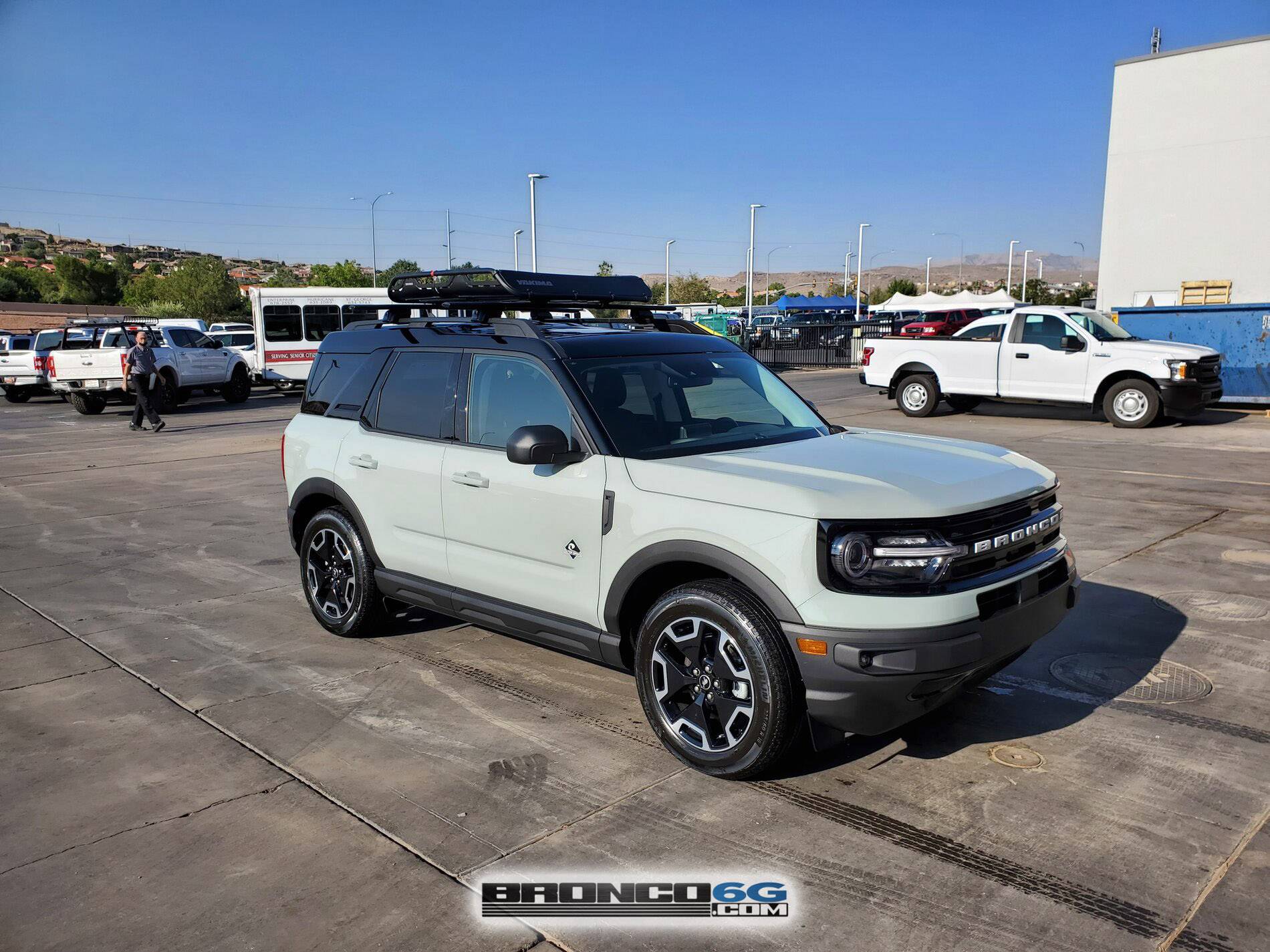 Ford Bronco Sport Good Look at Cactus Gray + Navy Pier Outer Banks navy-pier-interior-cactus-gray-bronco-sport-4-
