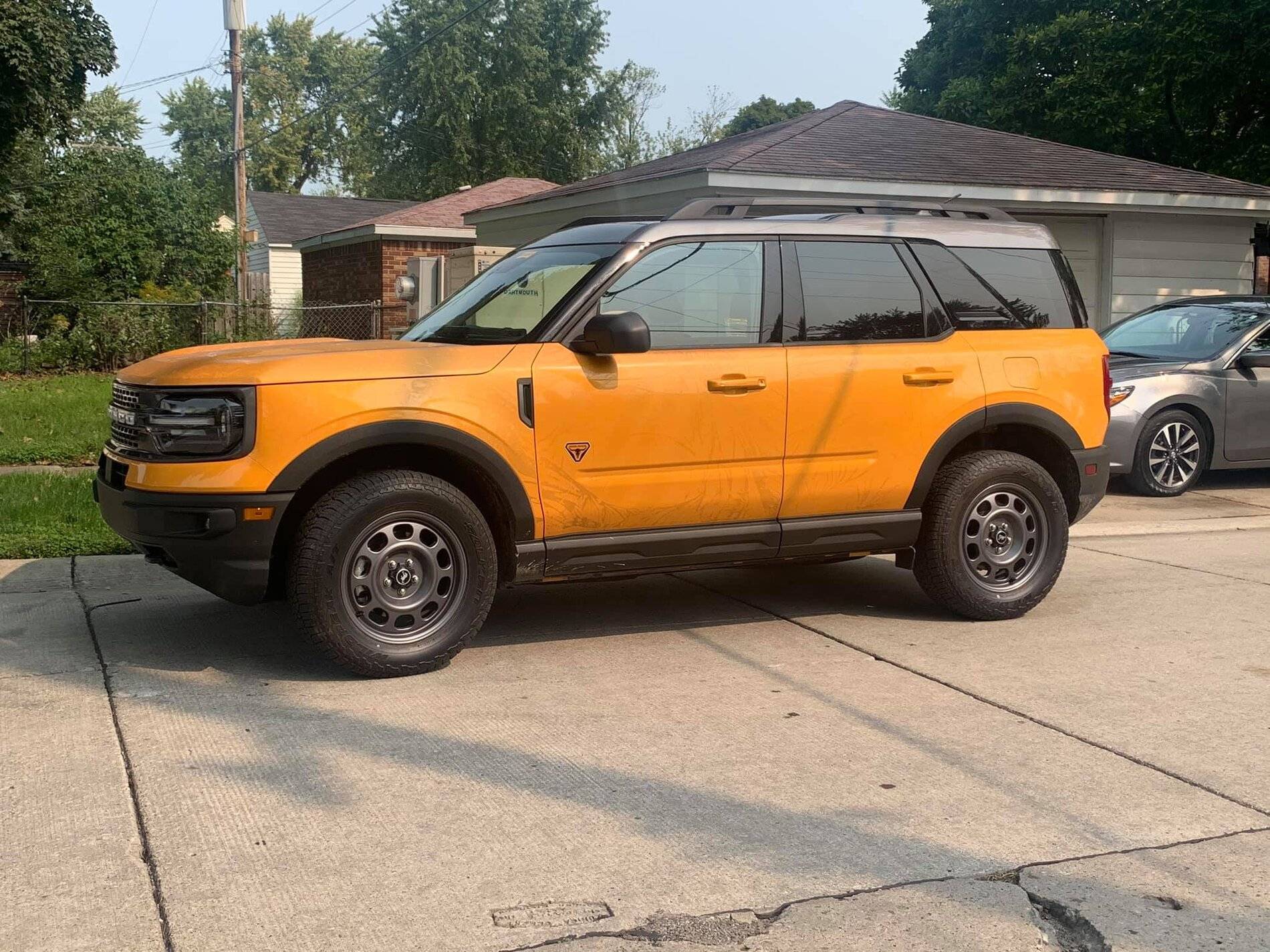 Ford Bronco Sport Official CYBER ORANGE Bronco Sport Thread Cyber Orange Bronco Sport Badlands sunset