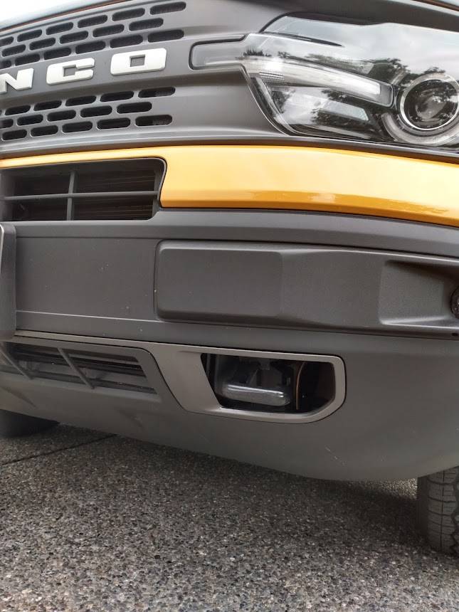 Ford Bronco Sport Badlands Bumper Trim IMG_20220913_164002724_HDR