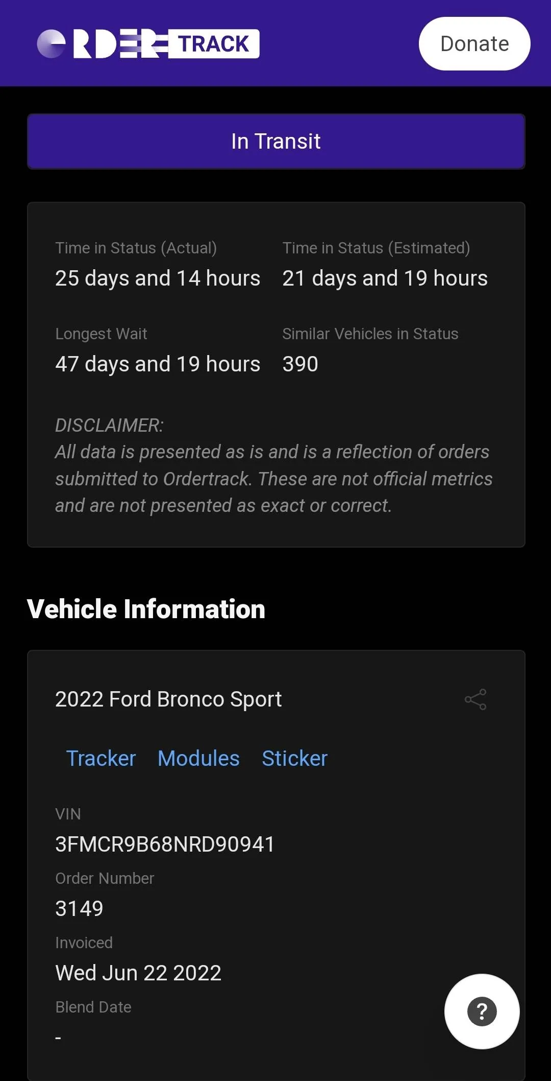 Ford Bronco Sport July 2022 Waiting Room Screenshot_20220913_210829_Chrom
