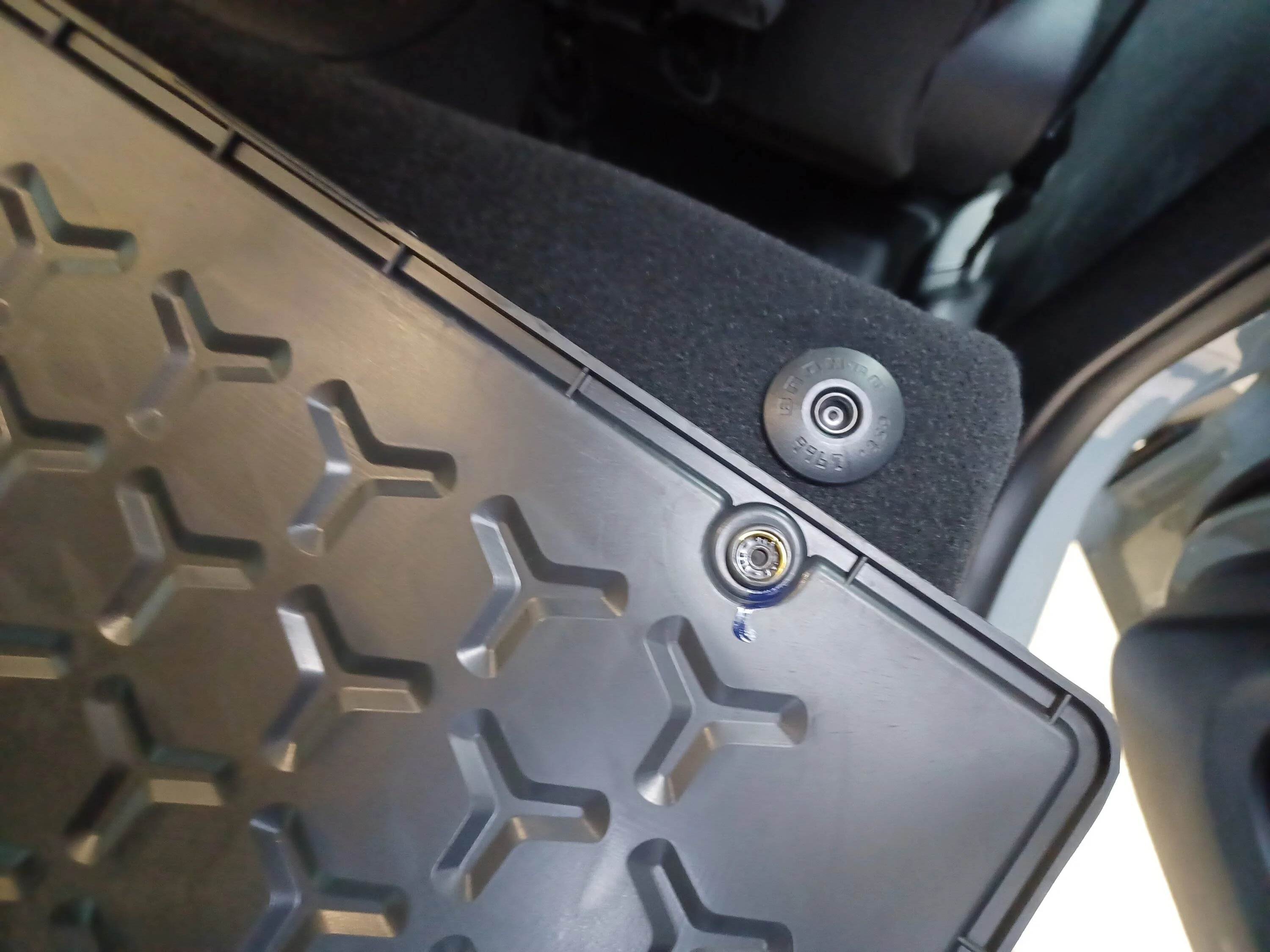 Ford Bronco Sport Rear Seat Back - Rubber Mats 20220917_082235