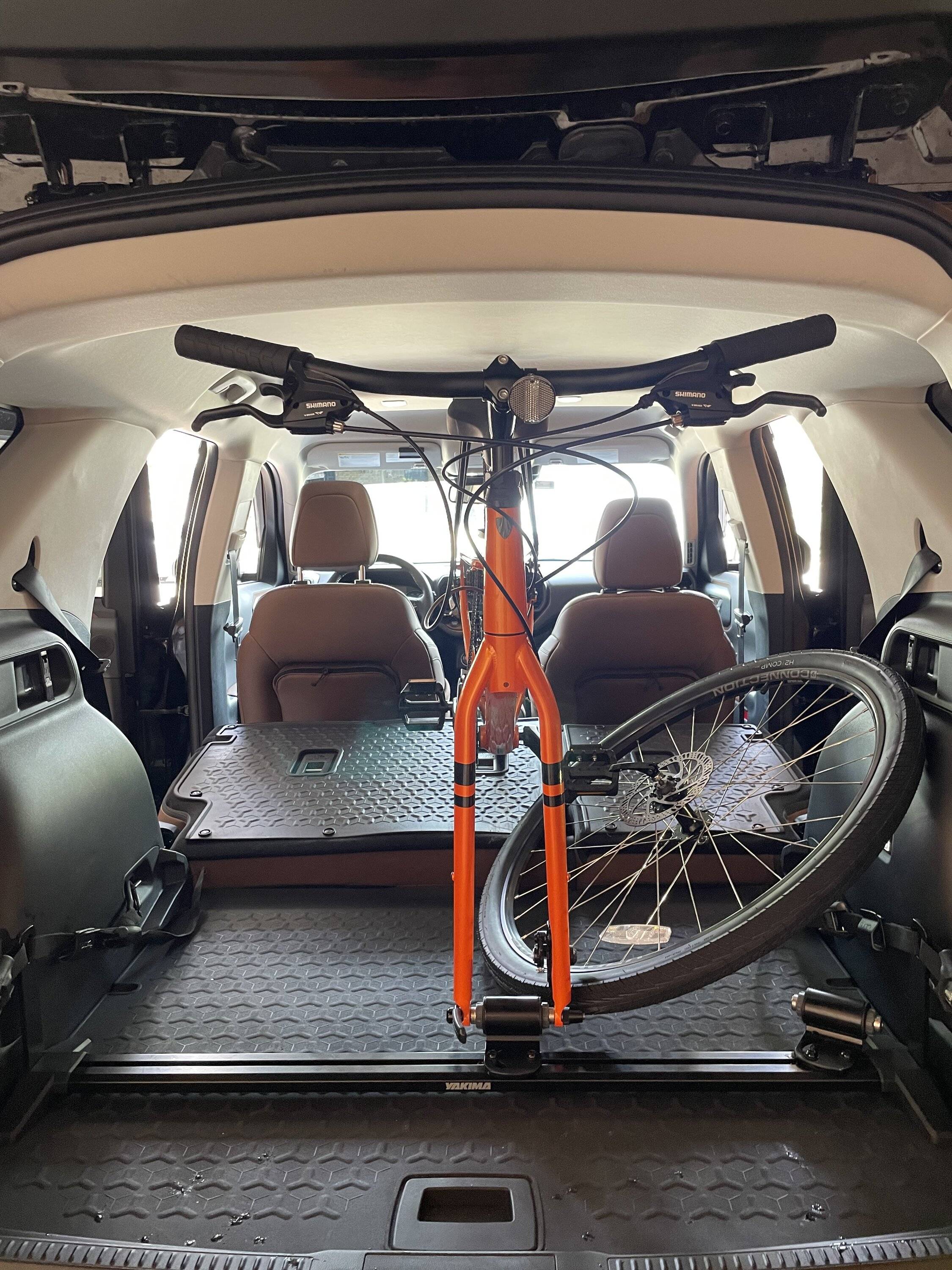 Ford Bronco Sport Bikes In the Cargo Area 11D84A27-6FB1-413E-A65D-002DDBD138EB