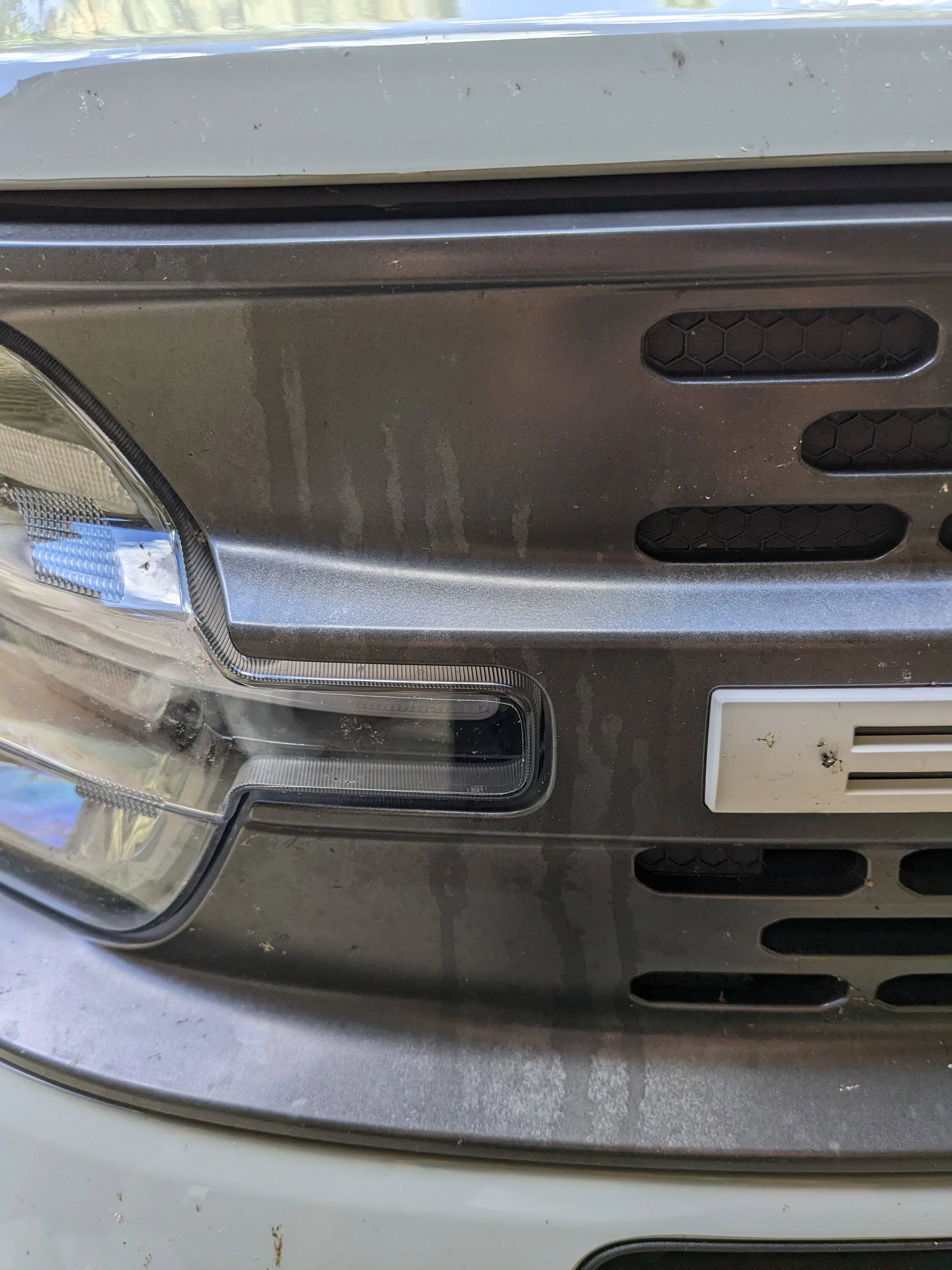 Ford Bronco Sport Help! Took my BS to a hand car wash and niw I'm afraid my grill is ruined 😭 PXL_20220919_215217763