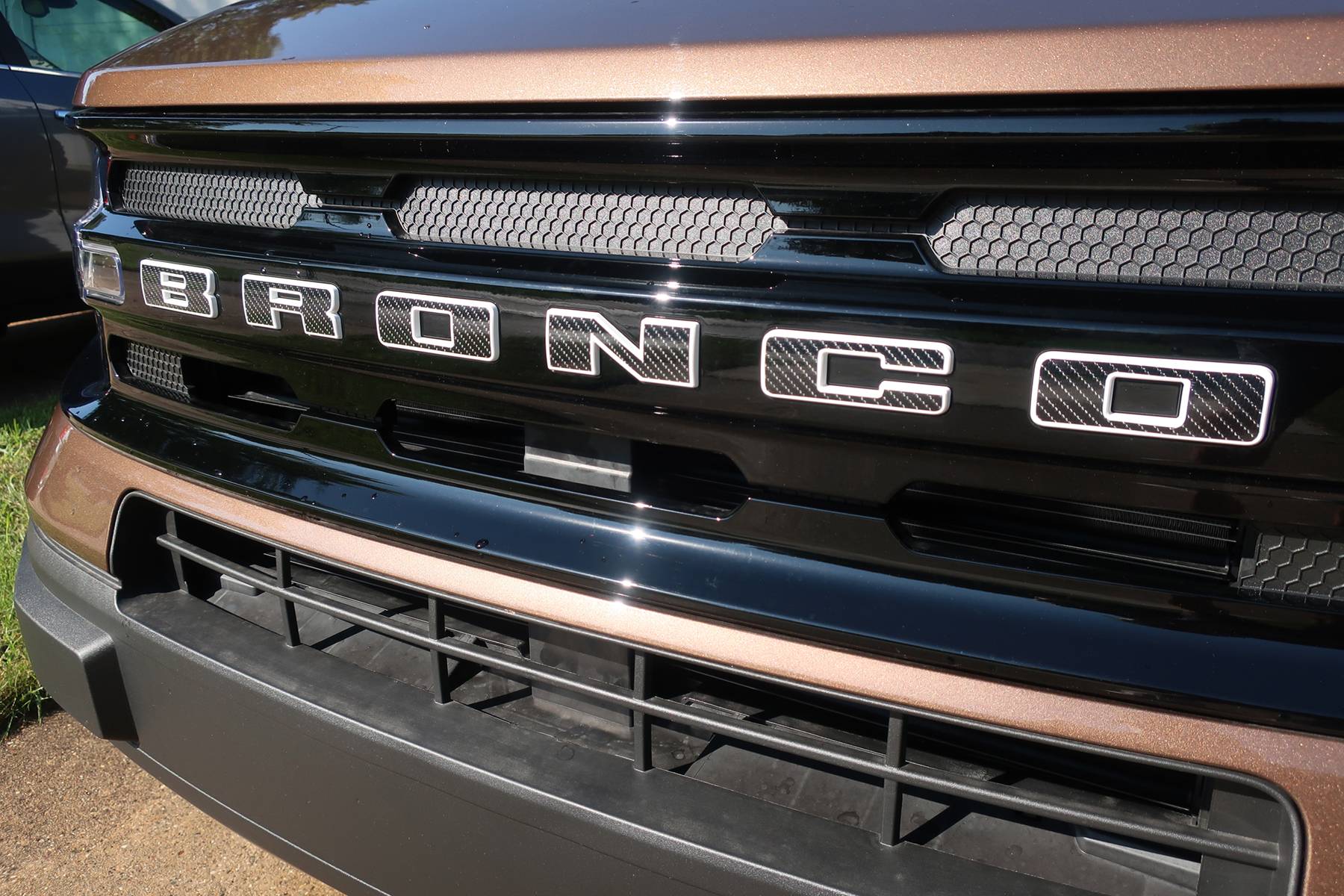 Ford Bronco Sport White BRONCO SPORT Lettering Custom DIY Modification bronco1