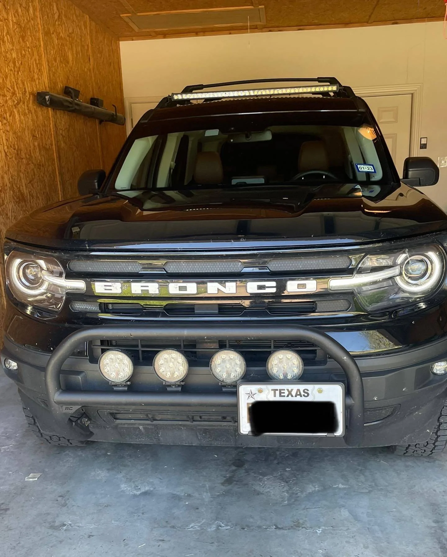 Ford Bronco Sport Rough Country nudge bar installed 48938A1C-1482-40FF-B1D7-92E8D0E2A296