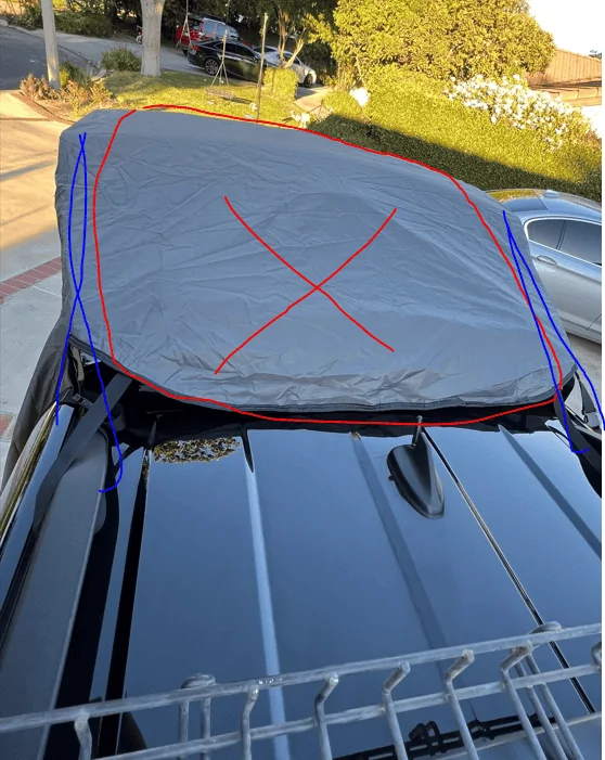 Ford Bronco Sport Changing room privacy screen from Ford accessory 1663989283165