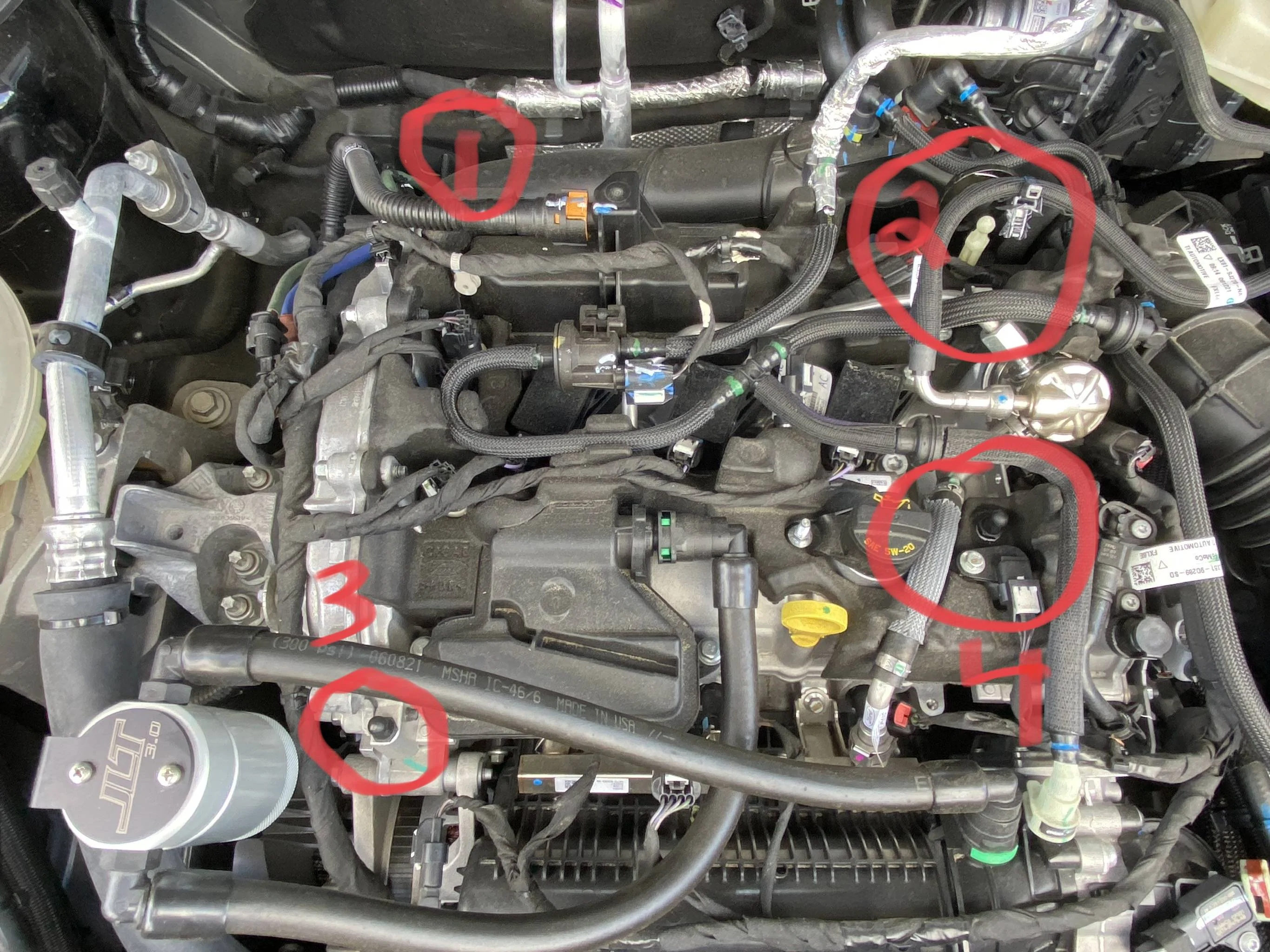 Ford Bronco Sport 1.5 L Engine cover installation F0A1E6F4-79BF-45DE-AB61-07D15E927292