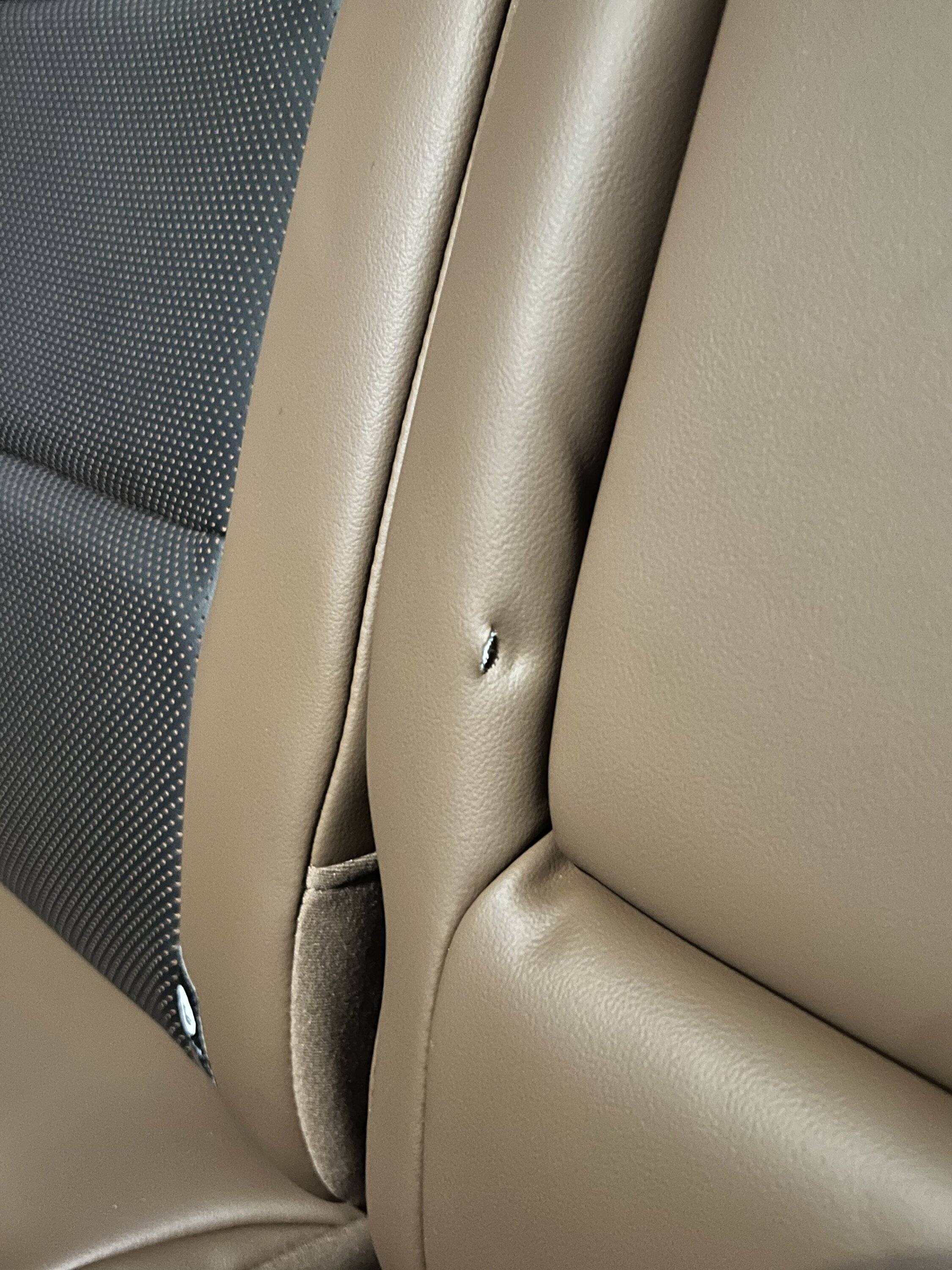 Ford Bronco Sport Rip in the leather 32664960-A625-4D03-8B17-1730120CC035