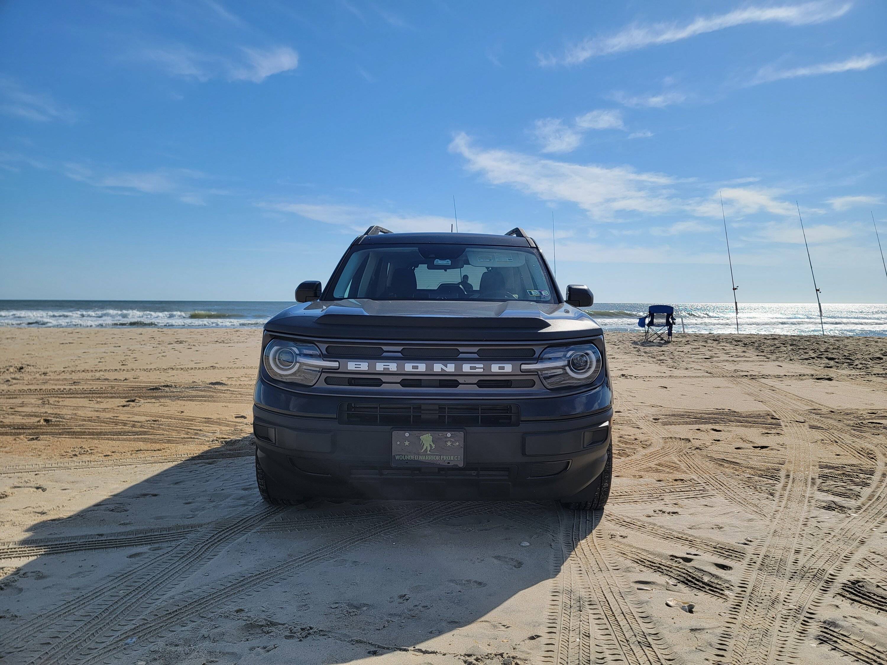Ford Bronco Sport BS going down to the Outer Banks. Anyone have issues while driving in the sand? 20221016_102505