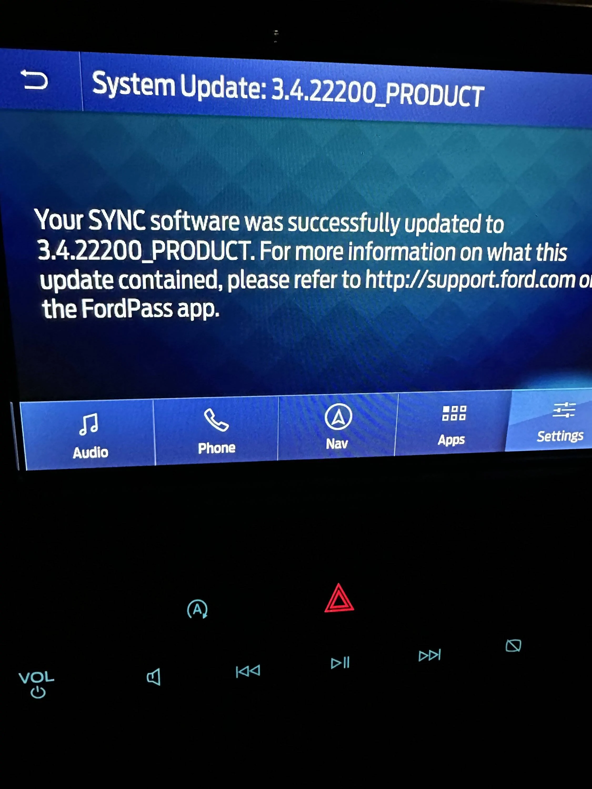 Ford Bronco Sport SYNC 3.4 Build 22200 Now Available 9E302599-7F31-4EF7-B72A-E7F8B5895A50