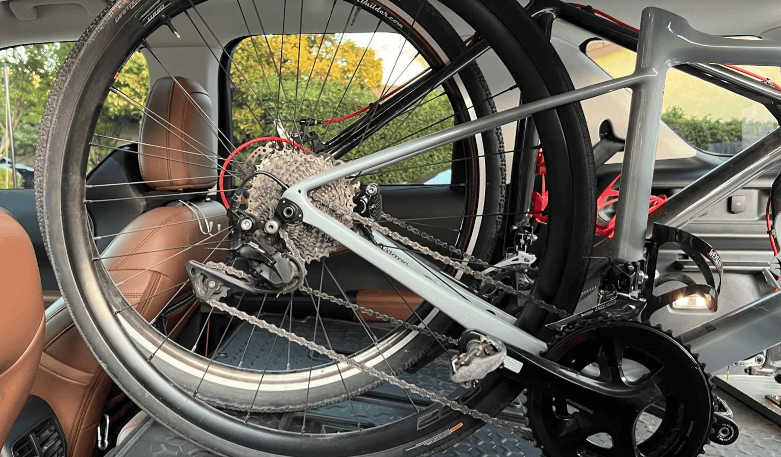 Ford Bronco Sport Bikes In the Cargo Area 1666576401901