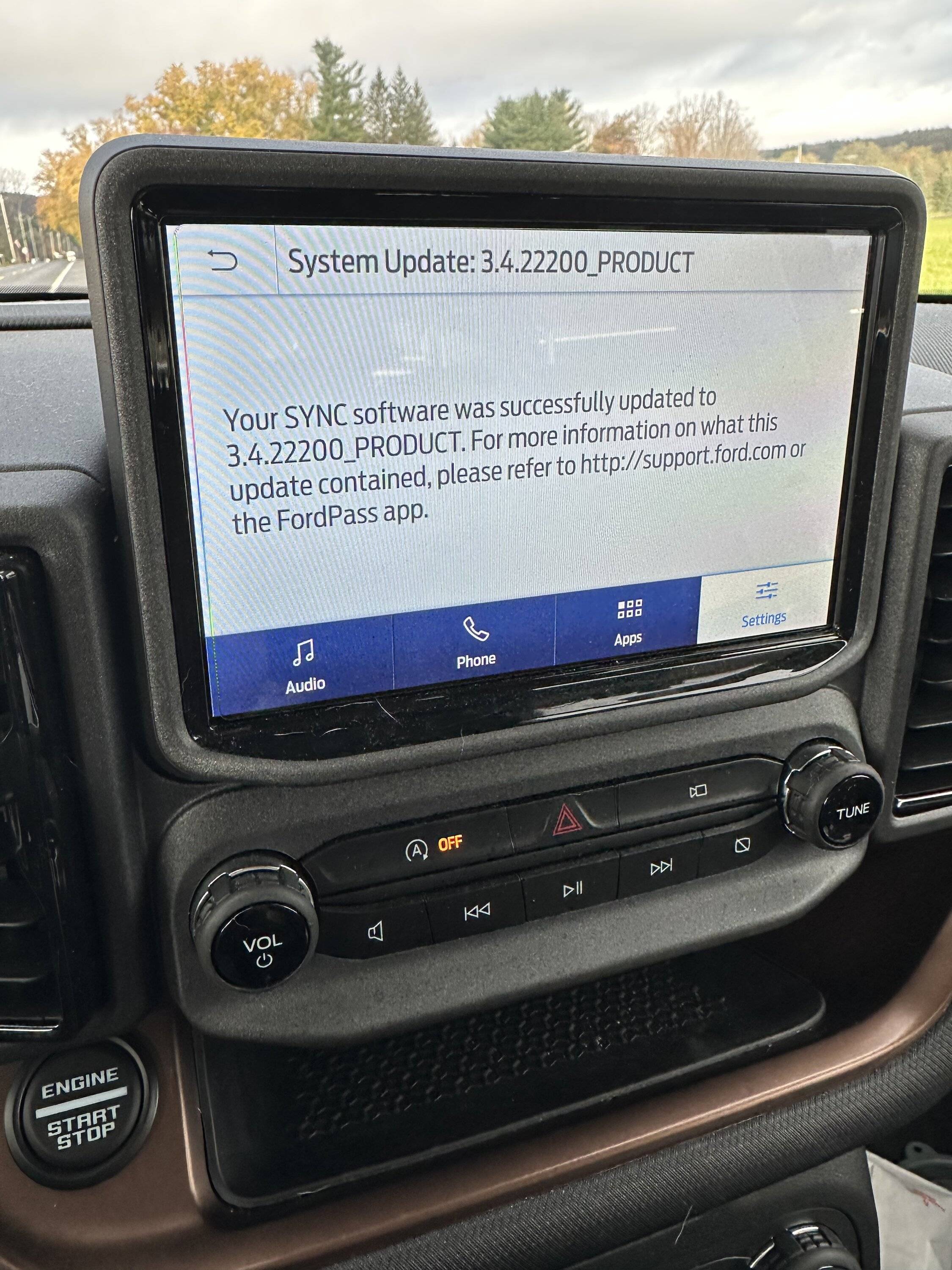 Ford Bronco Sport SYNC 3.4 Build 22200 Now Available FA204ACB-D5D6-476B-A905-6DD1DA16BE68