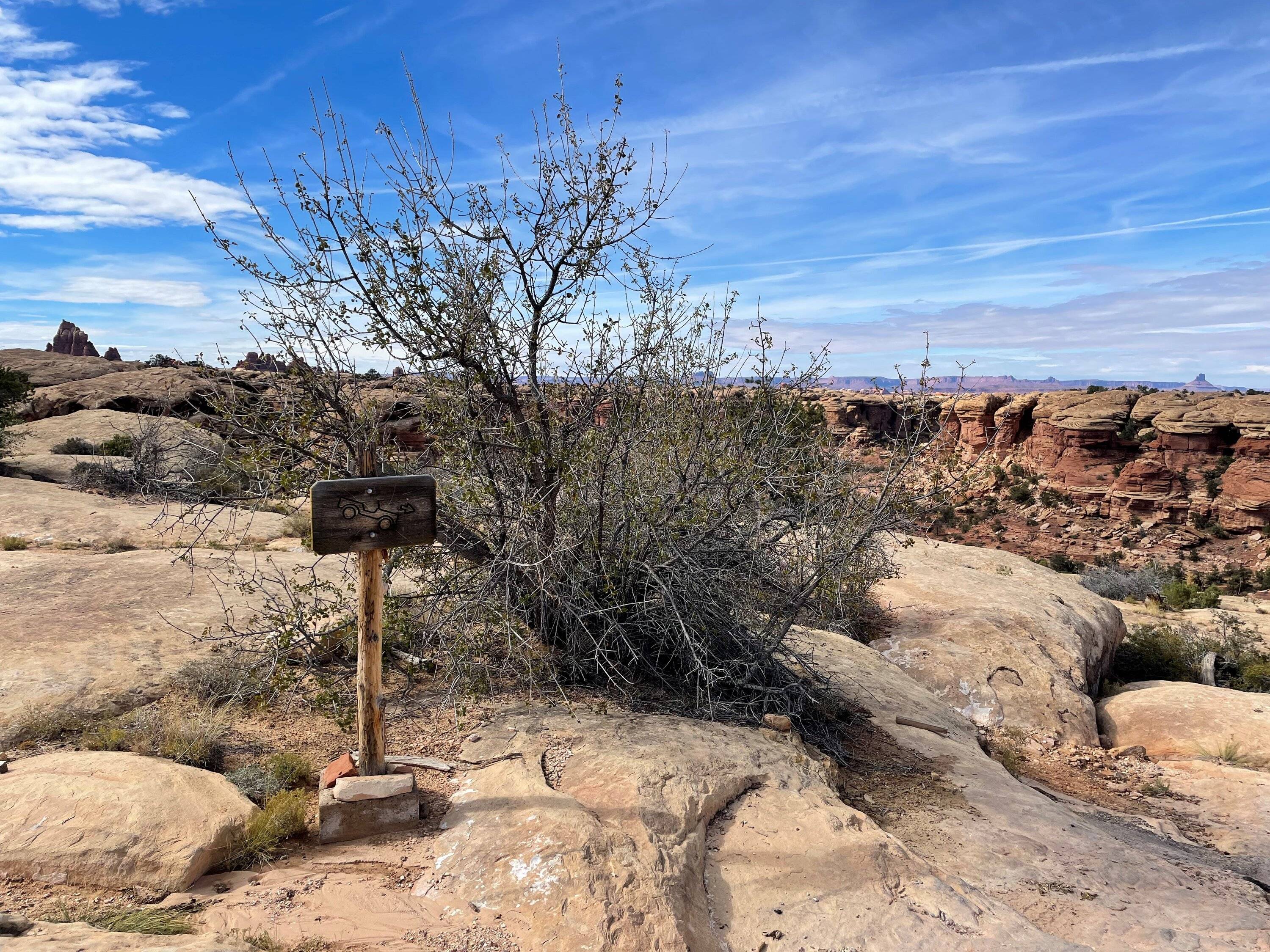 Ford Bronco Sport Off-roading on Elephant Hill Trail in Canyonlands, UT -- trip report & mods that mattered most Elephant Hill_thats the trail
