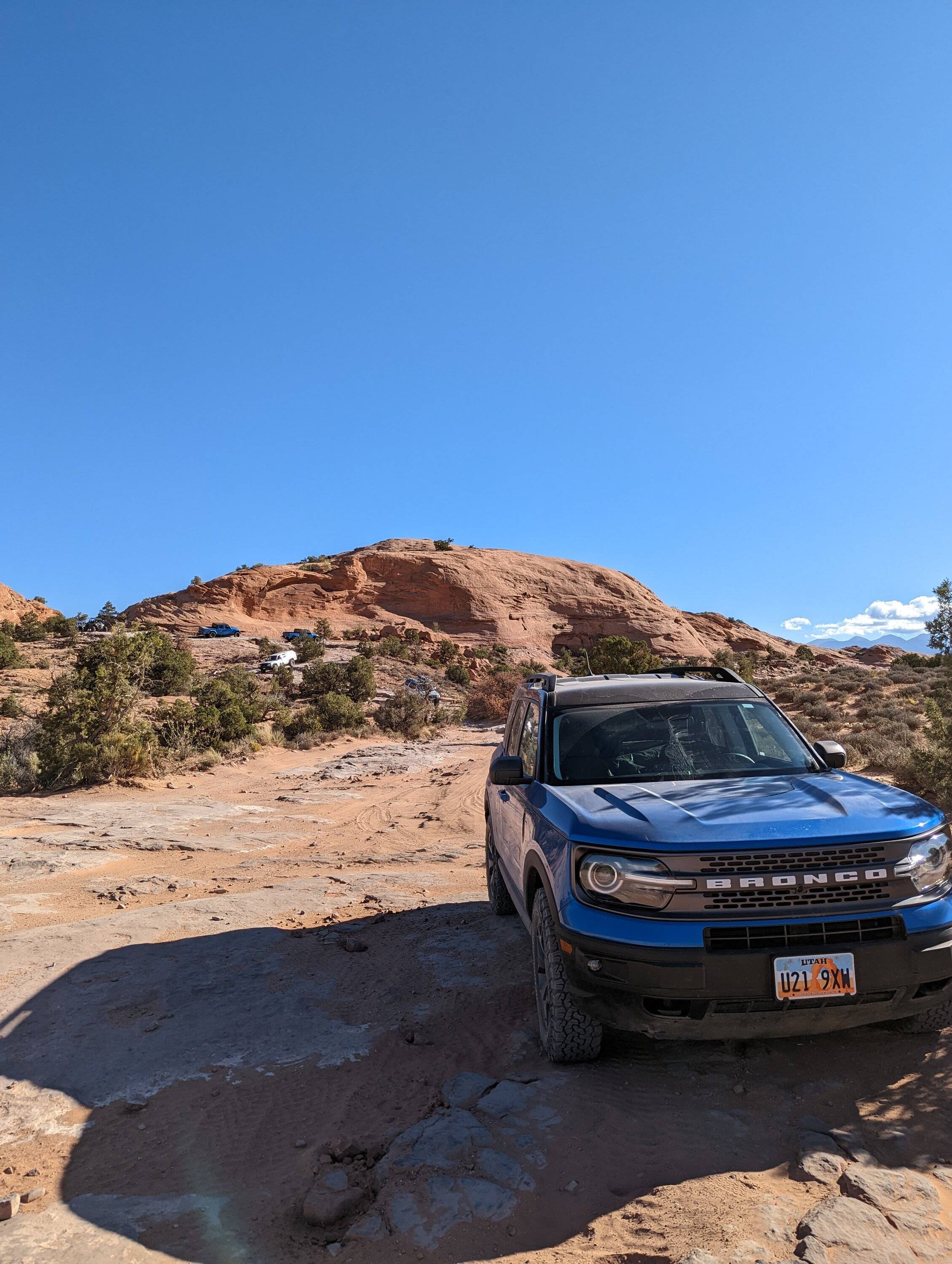Ford Bronco Sport Off-roading on Elephant Hill Trail in Canyonlands, UT -- trip report & mods that mattered most PXL_20221022_164133401
