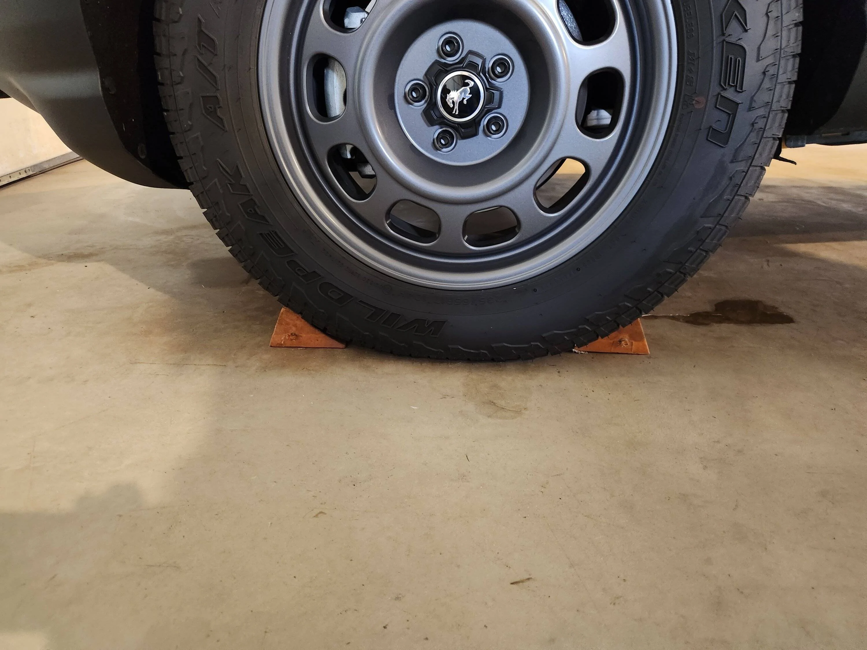 Ford Bronco Sport Installed Air Lift helper springs on Bronco Sport Badlands 20221031_115929