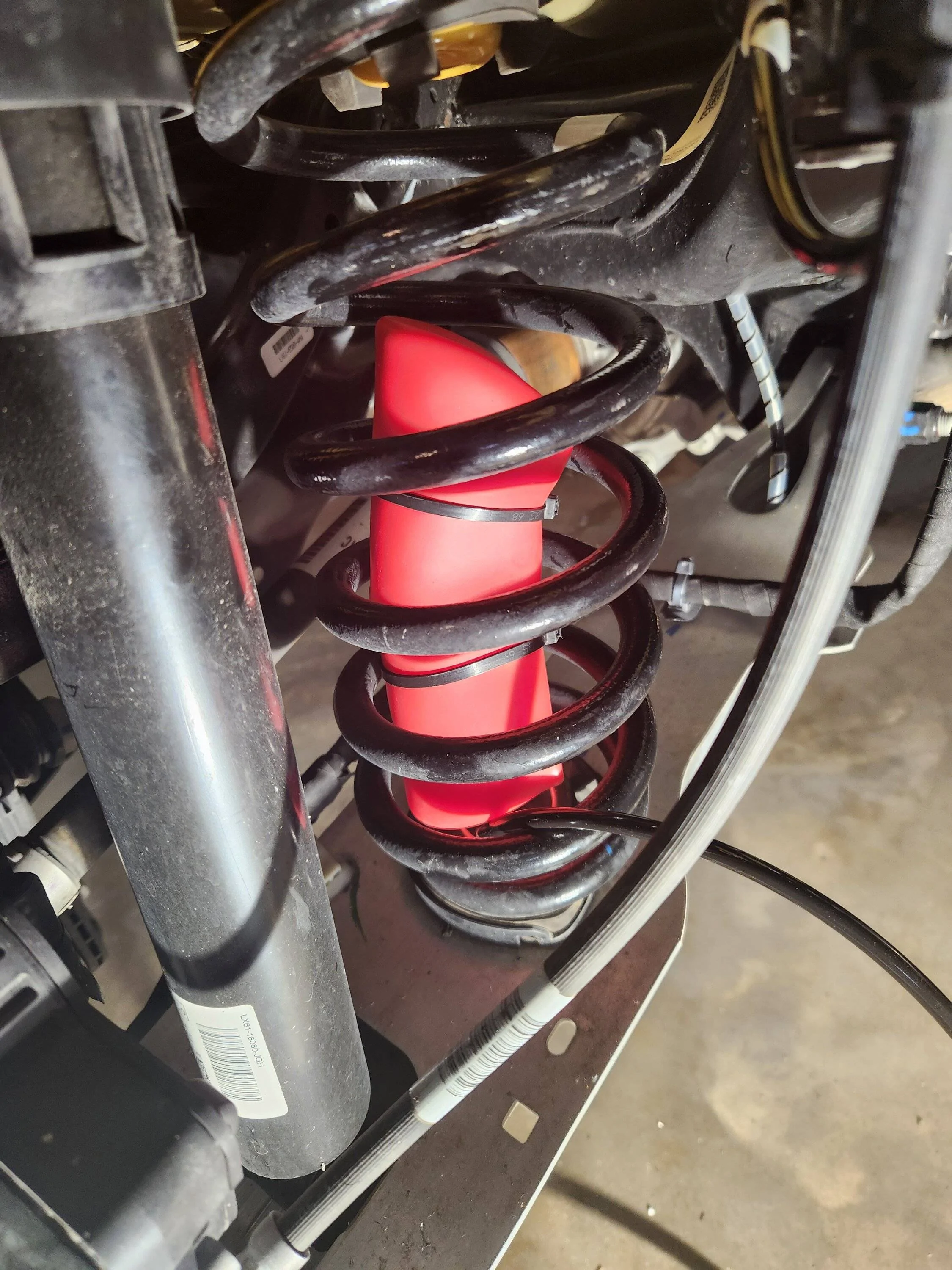 Ford Bronco Sport Installed Air Lift helper springs on Bronco Sport Badlands 20221031_142001