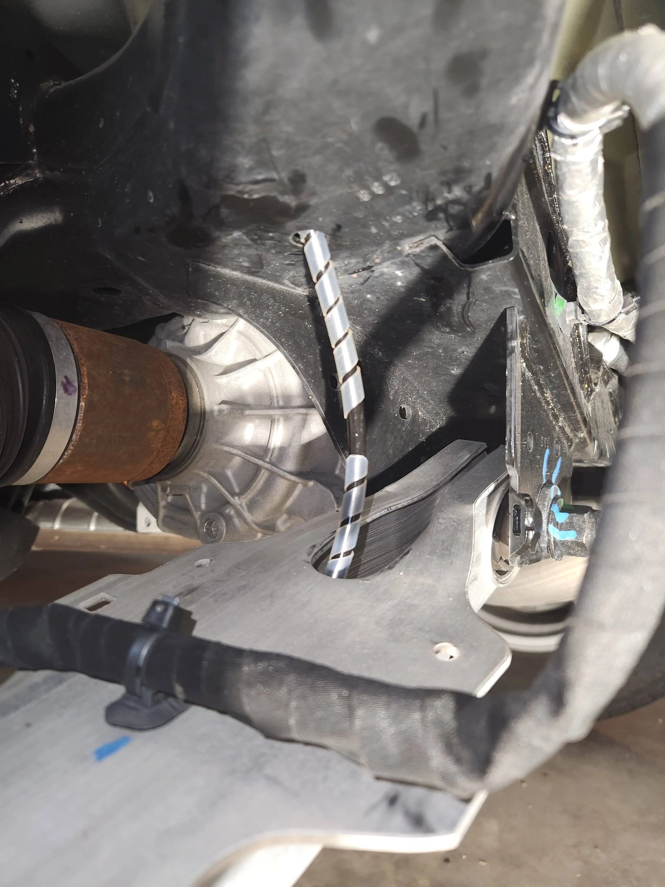 Ford Bronco Sport Installed Air Lift helper springs on Bronco Sport Badlands 20221031_141625