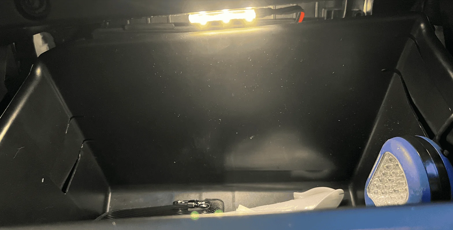 Ford Bronco Sport Glove box light? 1667611898689