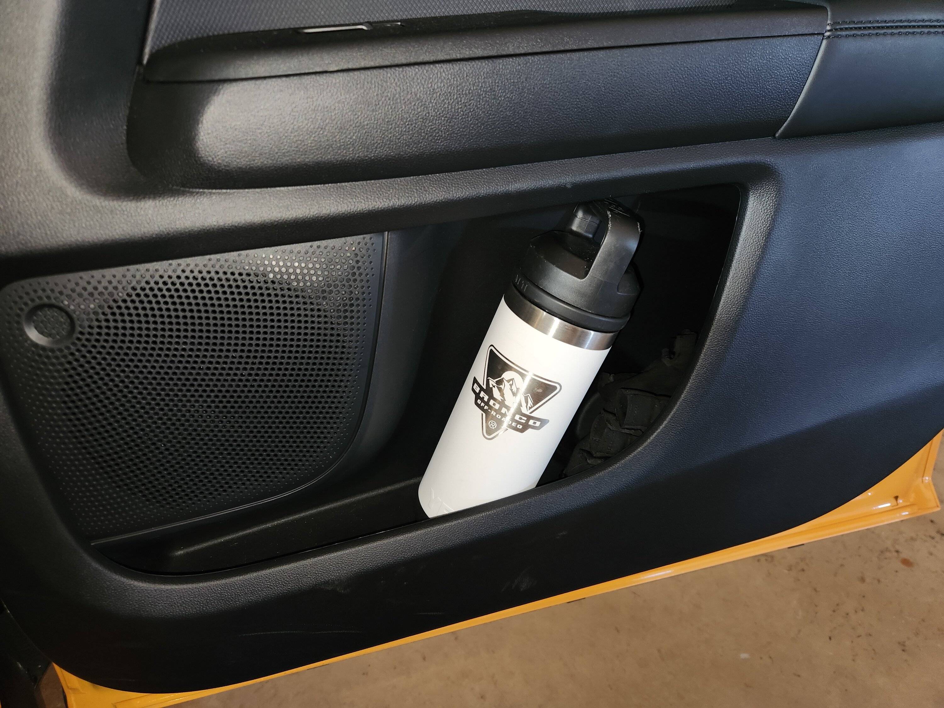Ford Bronco Sport Door cup holders 20221107_083258