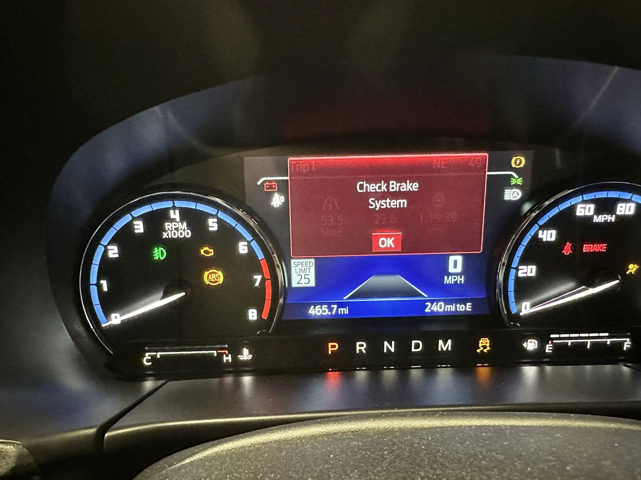 Ford Bronco Sport "Check Brake System" IMG_5800