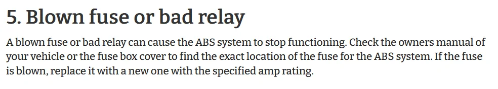 Ford Bronco Sport "Check Brake System" 1668224303146