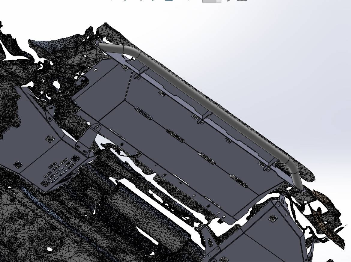 Ford Bronco Sport Skid plate and slider prototyping - JcrOffroad 69293682-4DD0-4CF7-9A6D-BDAA484031EB