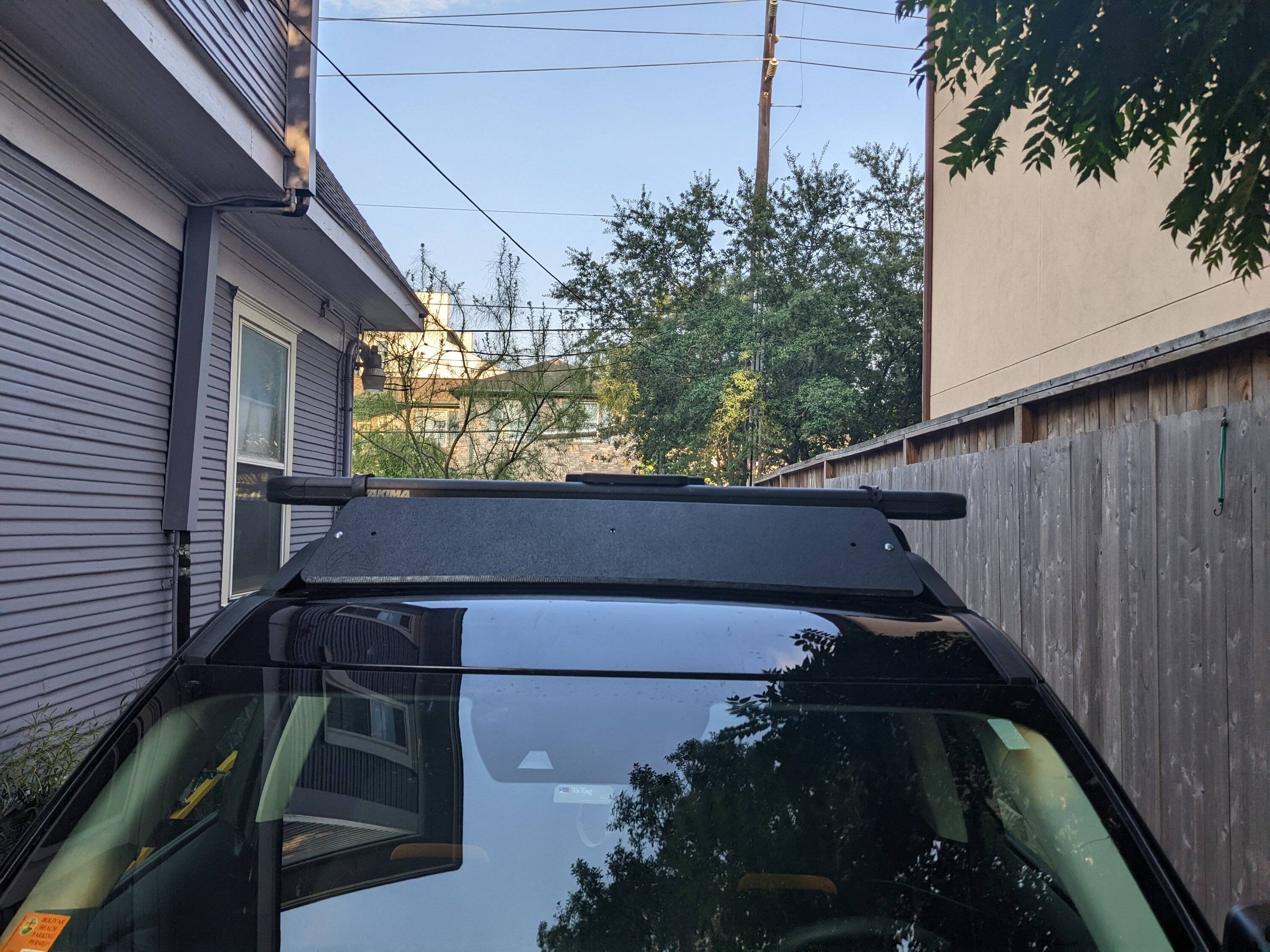 Ford Bronco Sport Colorado Fairing Co Wind Fairing + Yakima Platform Mounting on Bronco Sport PXL_20220911_231028623