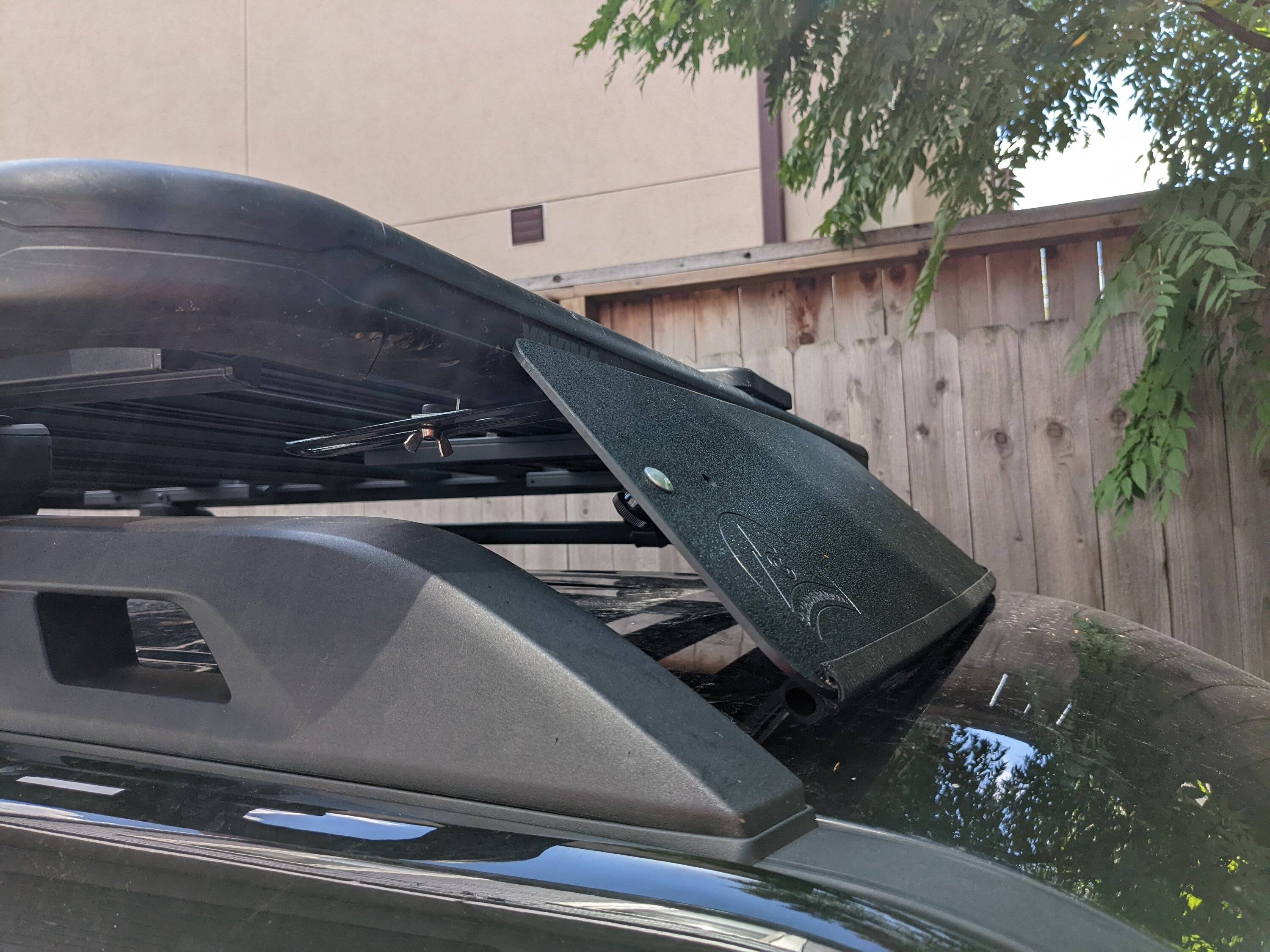 Ford Bronco Sport Colorado Fairing Co Wind Fairing + Yakima Platform Mounting on Bronco Sport PXL_20220917_172718468